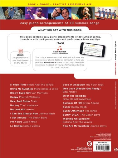 Summer Songs: Really Easy Piano