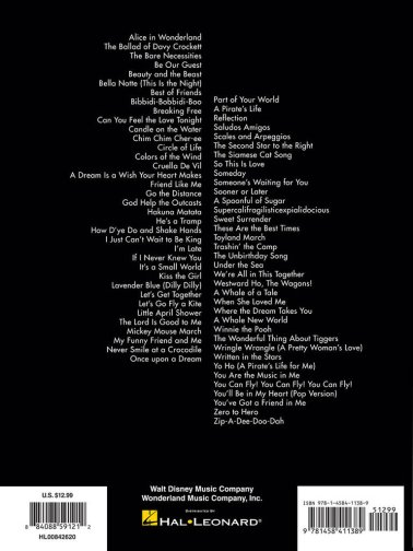 Big Book of Disney Songs