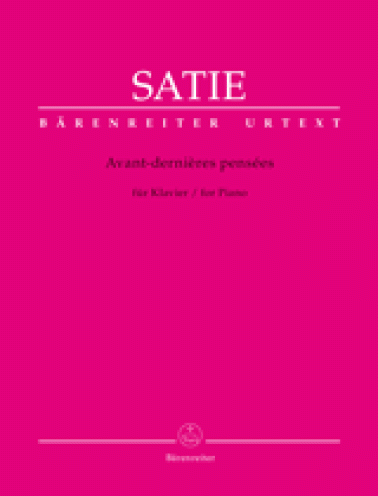 Avant-dernières pensées for Piano