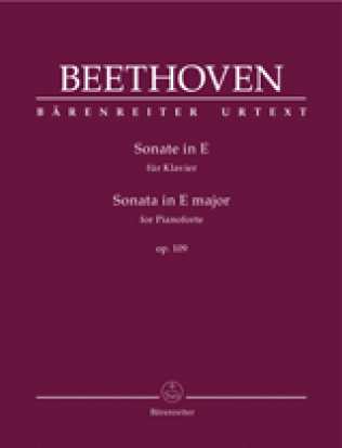 Sonata fortepianowa E-dur op. 109
