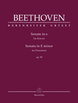 Sonata fortepianowa e-moll, op. 90