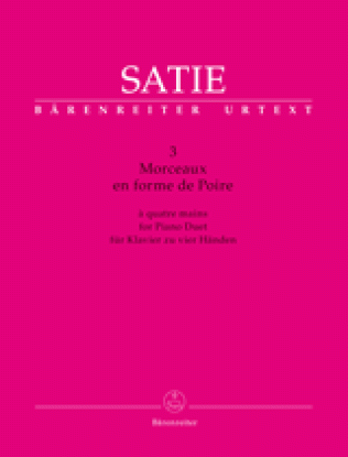 3 Morceaux en forme de Poire for Piano Duet