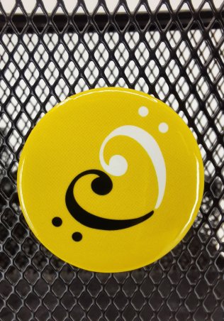 Przypinka - klucze basowe