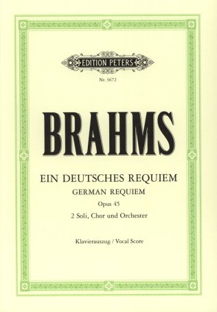 Ein Deutsches Requiem op. 45