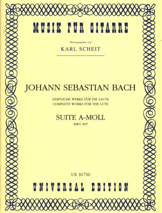 Suita a-moll BWV997 na lutnię
