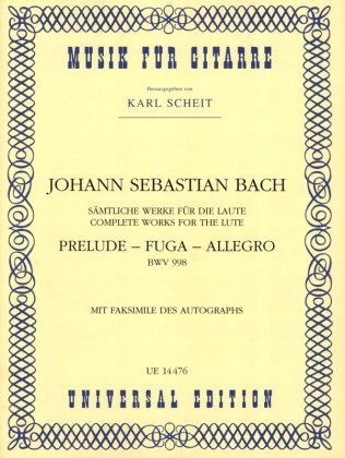 Preludium-Fuga-Allegro BWV998 na lutnię