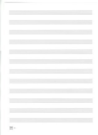 Papier nutowy A4 stojący 12 linii