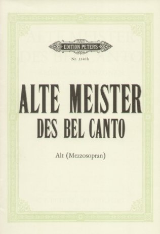 Alte Meister des bel canto