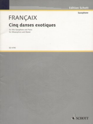 Cinq danses exotiques