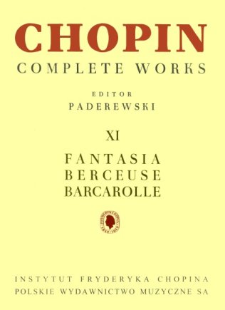 Fantazja. Berceuse. Barkarola, CW