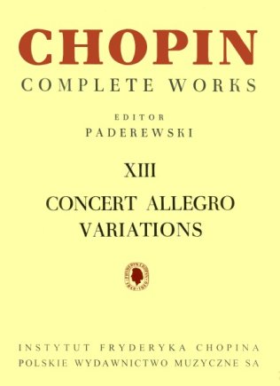 Allegro de Concert. Wariacje, CW