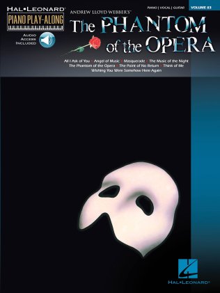 Phantom of the Opera na fortepian