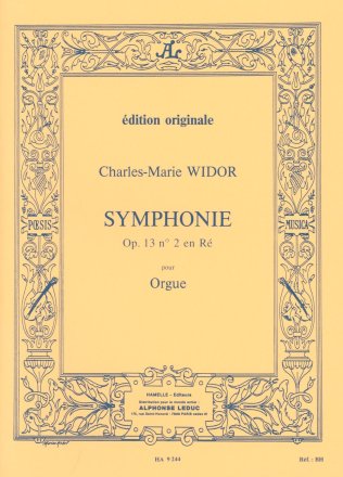 Symfonia nr 2 op. 13 na organy