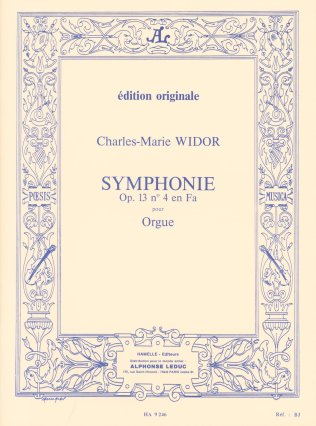 Symfonia nr 4 op. 13 na organy