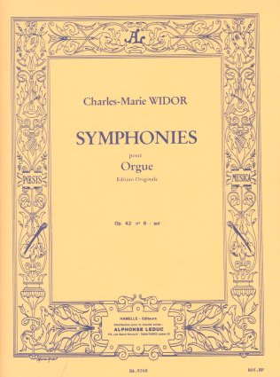 Symfonia nr 6 op. 42 na organy