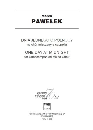 Dnia jednego o północy