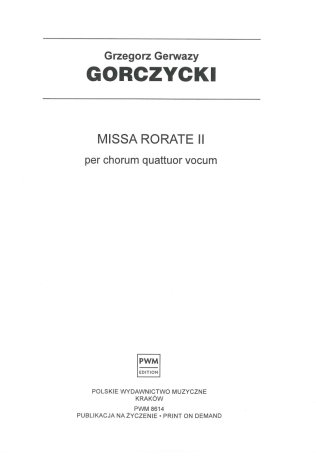 Missa rorate II