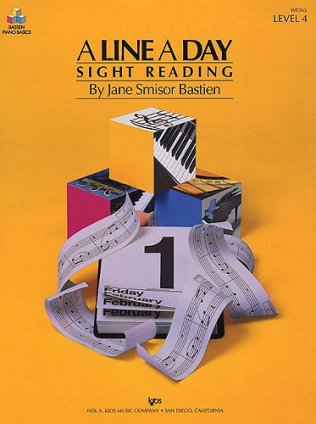 A Line A Day Sight Reading: Level 4