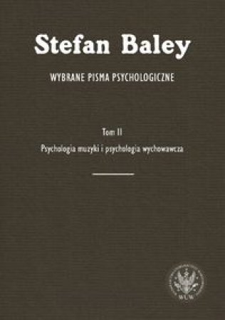 Psychologia muzyki i psychologia wychowawcza