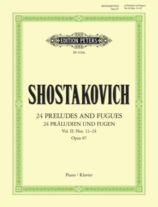24 Preludes and Fugues Op.87 Vol.2 Nos. 13-24