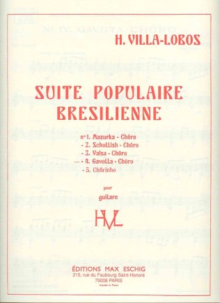 Suite populaire brésilienne: Nr 4 Gavotta