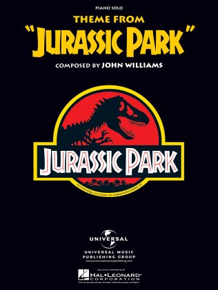 Park Jurajski - temat z filmu w opracowaniu na fortepian