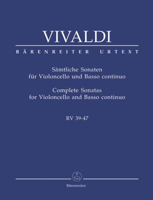 Complete Sonatas for Violoncello and Basso continuo RV 39-47