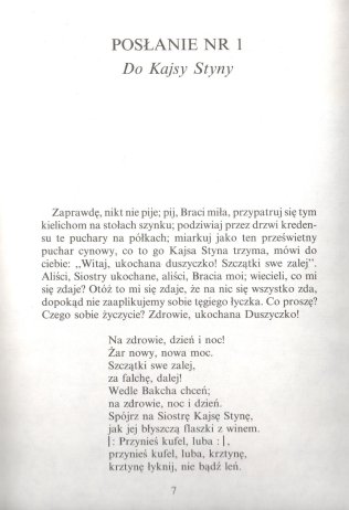 Fredmanowe Posłania i Pieśni