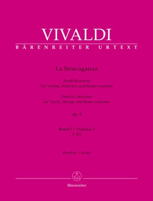 La Stravaganza op. 4 - vol. 1 Concertos I-VI
