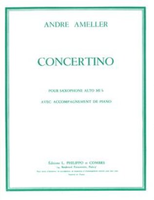 Concertino pour saxophone alto Op.125
