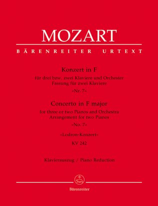 Koncert F-dur, nr 7 KV 242 "Londron-Konzert'"