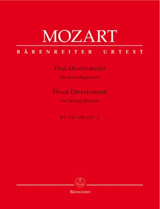 Three Divertimenti for String Quartet