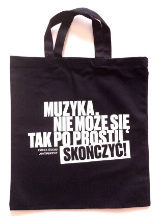 Torba czarna "Cytat"