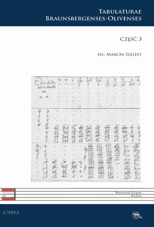 Tabulaturae Braunsbergenses-Olivenses. Część 3