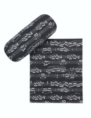 Etui na okulary "NUTY" czarne