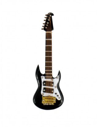Magnes - gitara elektryczna czarna