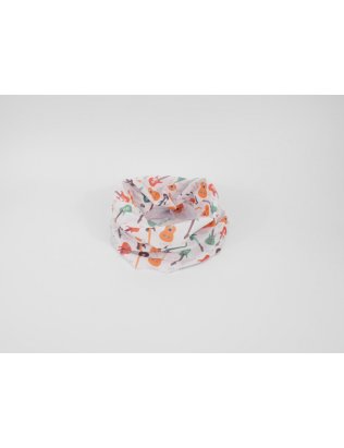 Komin / bandana biała w gitary