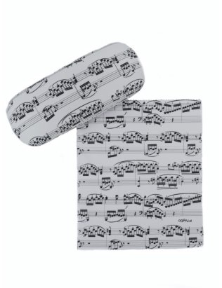 Etui na okulary "NUTY" białe
