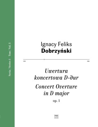 Uwertura koncertowa D-dur, op. 1, seria 1, tom 3