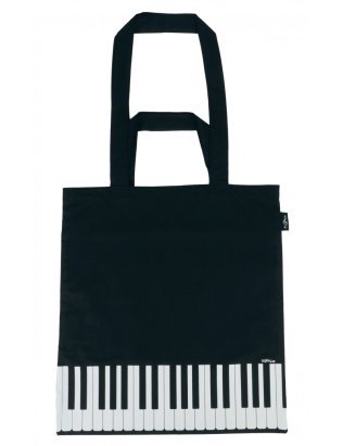 Torba 2w1 czarna - klawiatura
