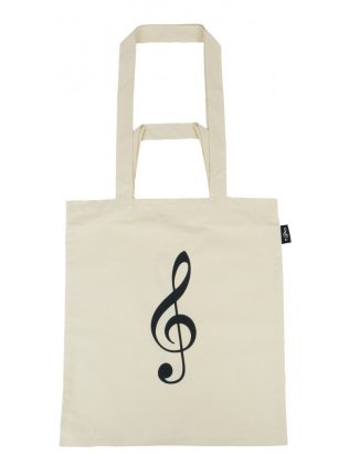 Torba 2w1 naturalna - klucz wiolinowy