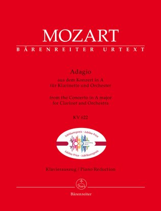 Adagio na klarnet z koncertu A-dur KV 622
