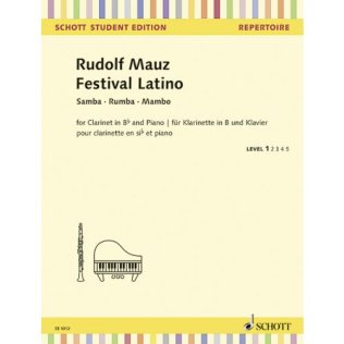 Festival Latino - na klarnet i fortepian