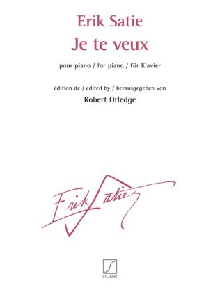 Je te veux - na fortepian