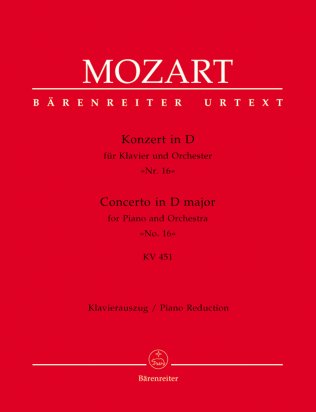 Koncert fortepianowy nr 16 D-dur KV 451
