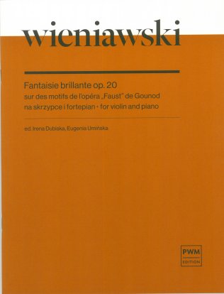 Fantaisie brillante sur des motifs de l'opéra "Faust" de Gounod op. 20