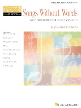 Songs Without Words. 9 Character Pieces