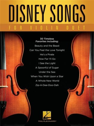 Disney Songs For Violin Duet