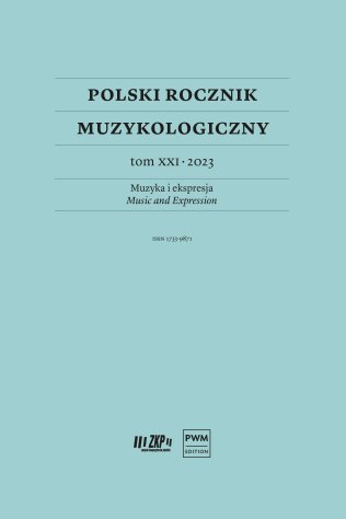Polski Rocznik Muzykologiczny Tom XXI - 2023