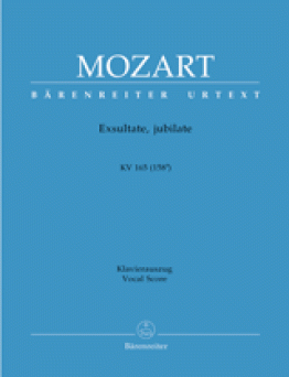 Exultate jubilate KV165